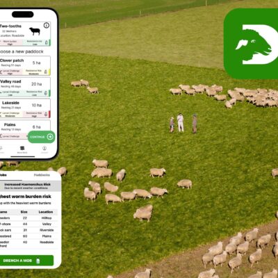 New Zealand exhibitor DAGI to help sheep farmers with worm larvae
